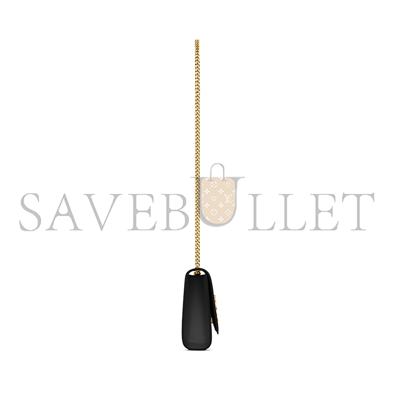 YSL NEW KATE SMALL IN GRAIN DE POUDRE LEATHER 851504AAGBE1000 (20*13*5cm)